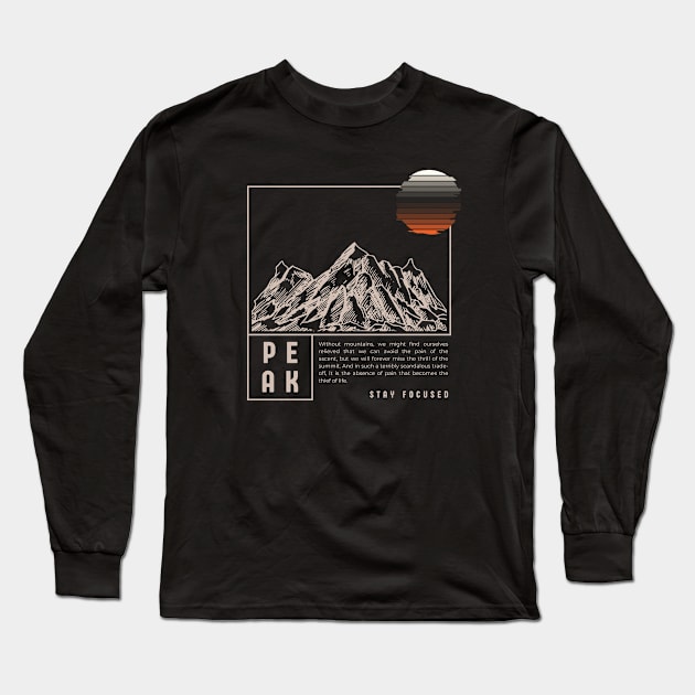 Bergsteigen Long Sleeve T-Shirt by keepbalance